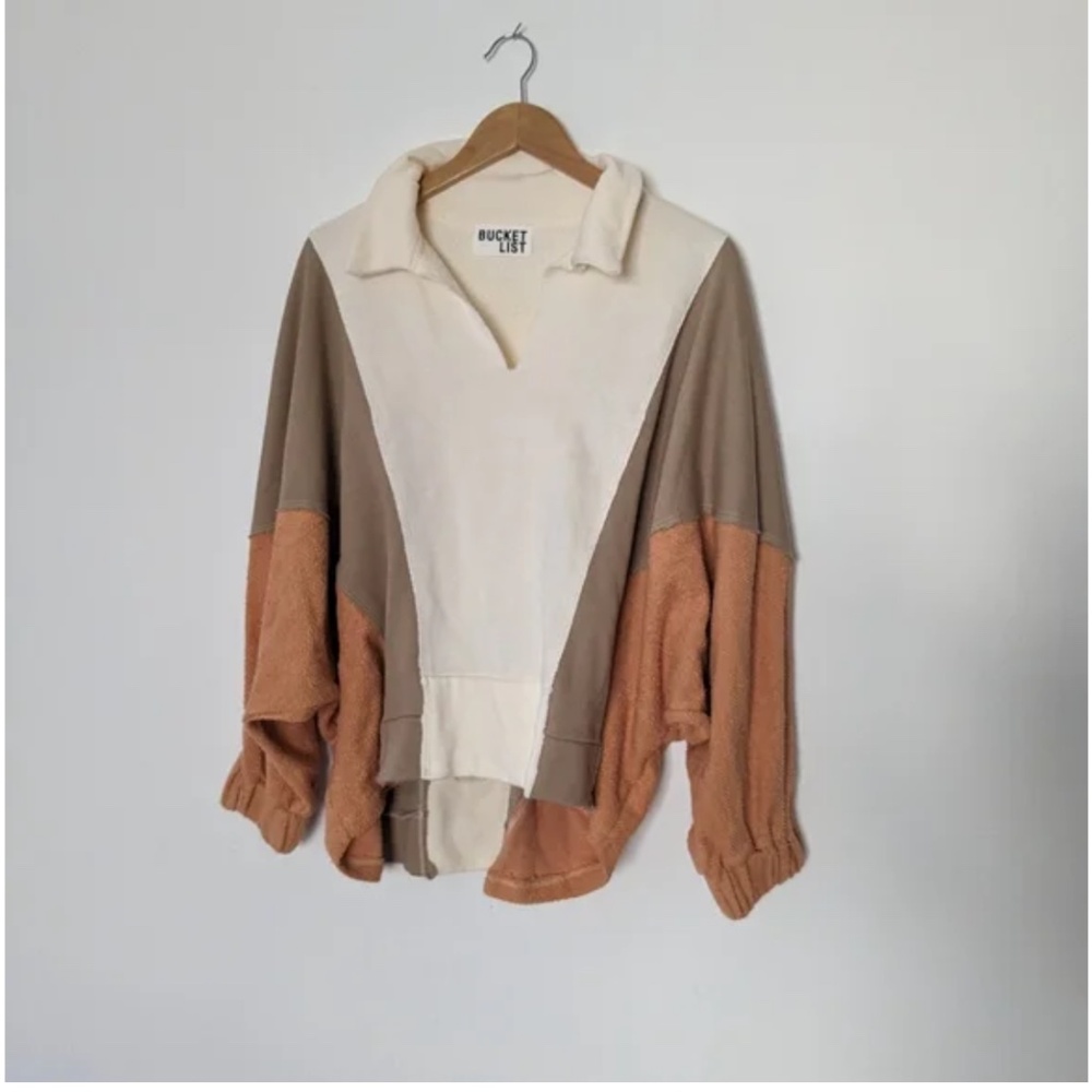 Bucketlist knit pullover sweater